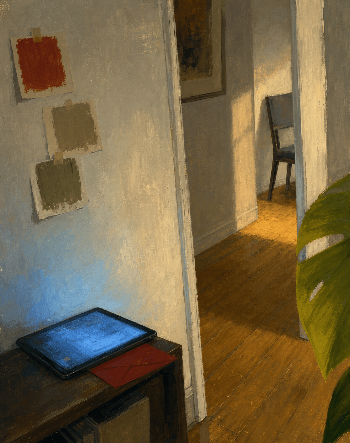 Doorway Holding the Blue by Mara Kline