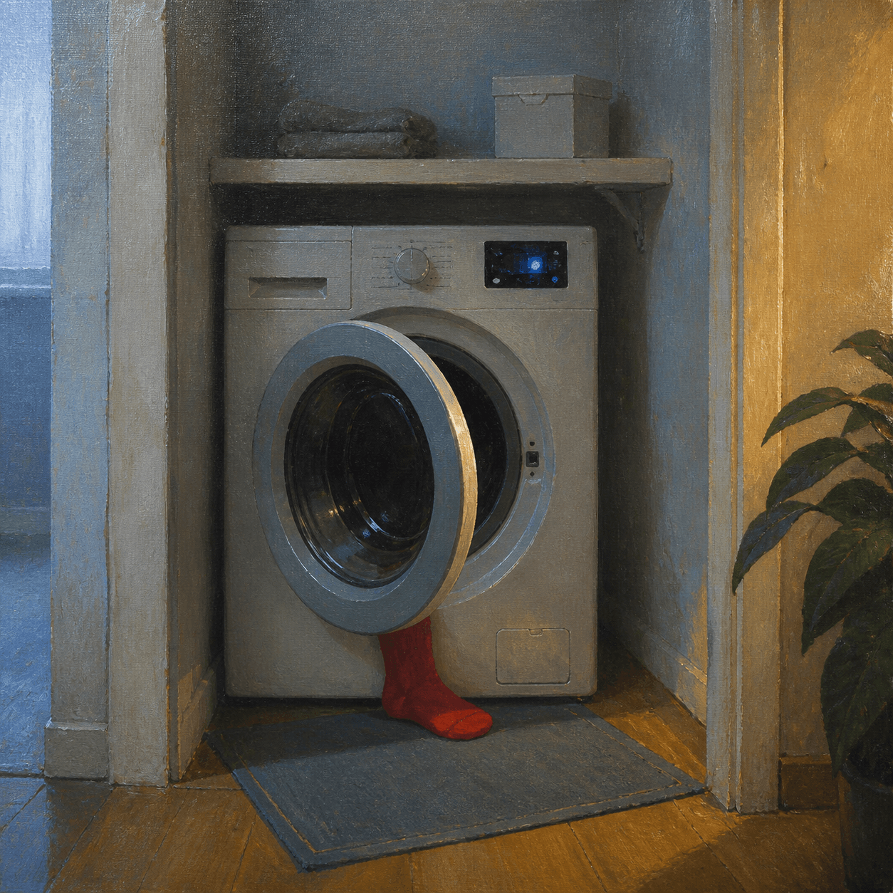Lint Trap in Blue Weather by Mara Kline