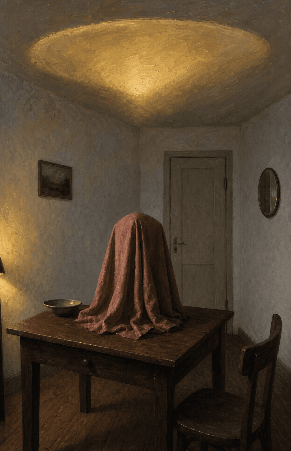 Light Kept Above the Covered Clock by Vera Lune