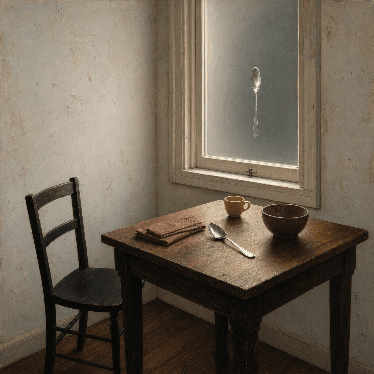 The Window Keeping the Spoon by Vera Lune